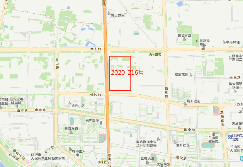 临沂北城二期B32地块案名定了,拿地价1389万/亩