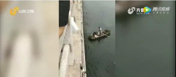 突发！临沂一男子从5米高的桥上纵身跳下！这一幕太揪心