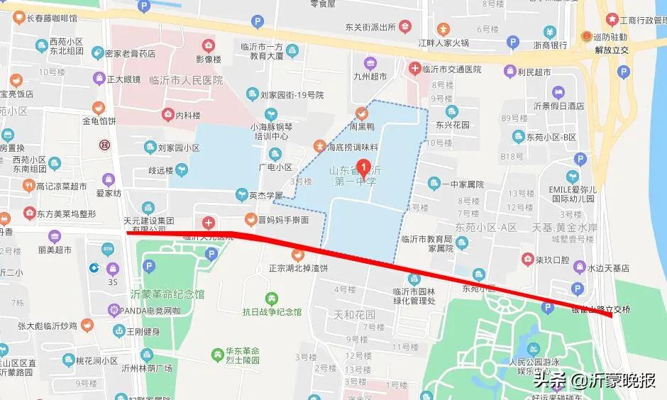 1月8日!临沂这些路段实行临时交通管制(附地图)