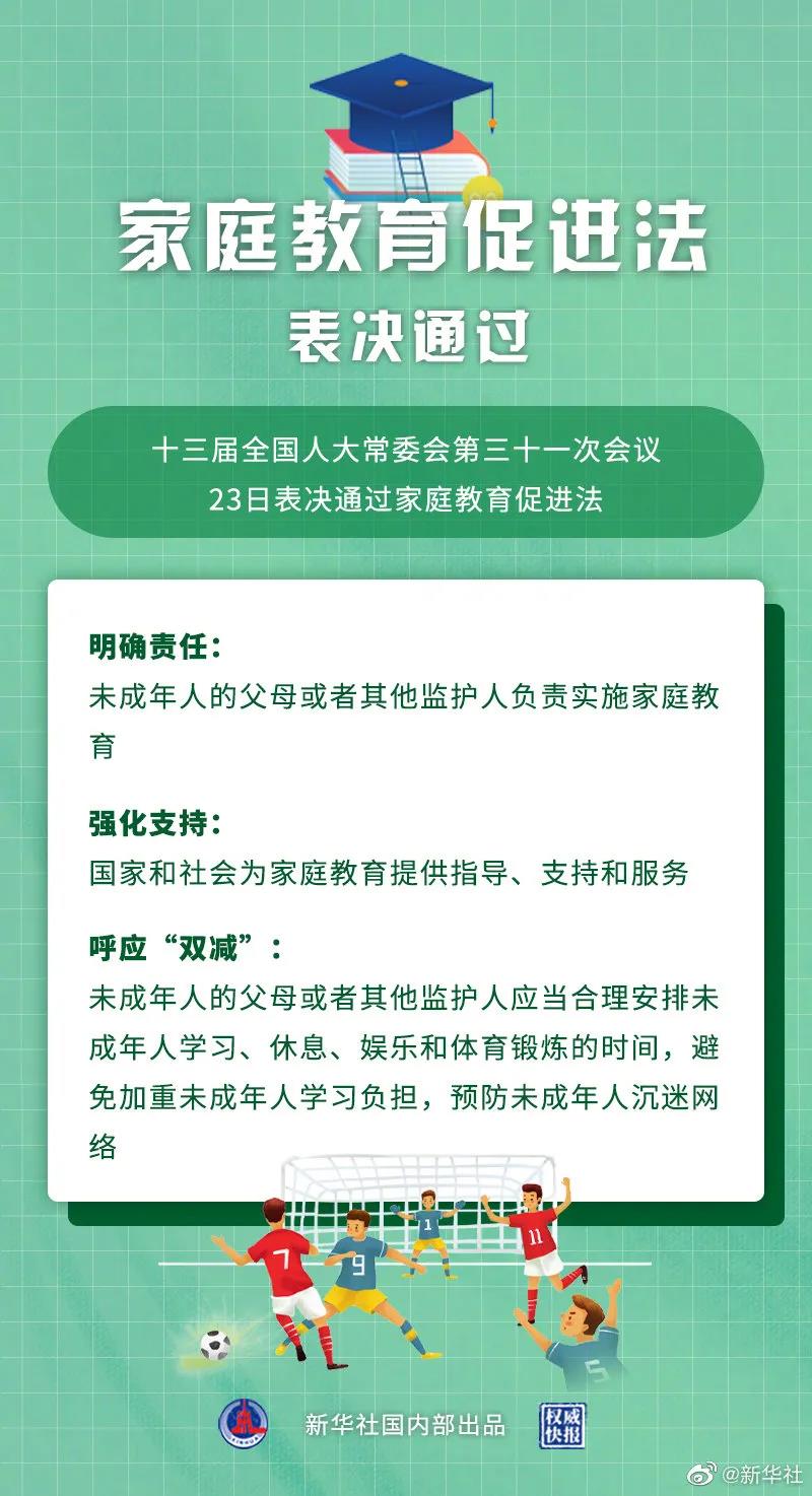 表决通过！今后须依法带娃