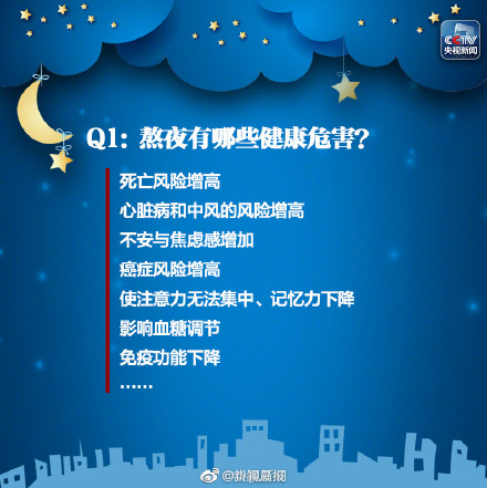 如何减少熬夜对身体的伤害？