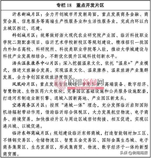 大局已定!临沂这些片区将巨变!涉兰山、罗庄、河东