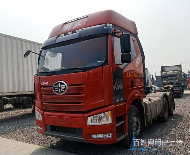 出售精品二手解放牵引车 460马力，国五，双驱轻体