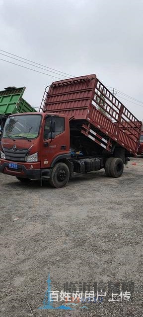 4.2米高栏二手瑞沃自卸车 国五小蓝牌 170马力