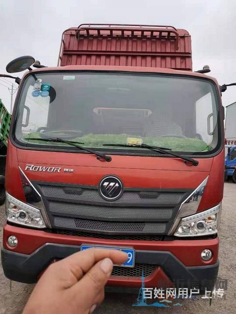 4.2米高栏二手瑞沃自卸车 国五小蓝牌 170马力