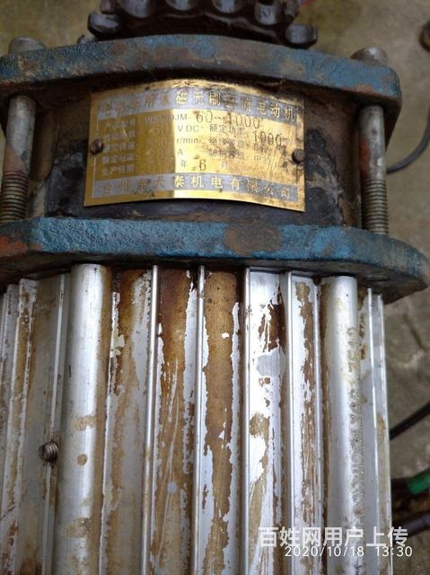 自家电车拆的大泰电机和控制器60V的一切正常