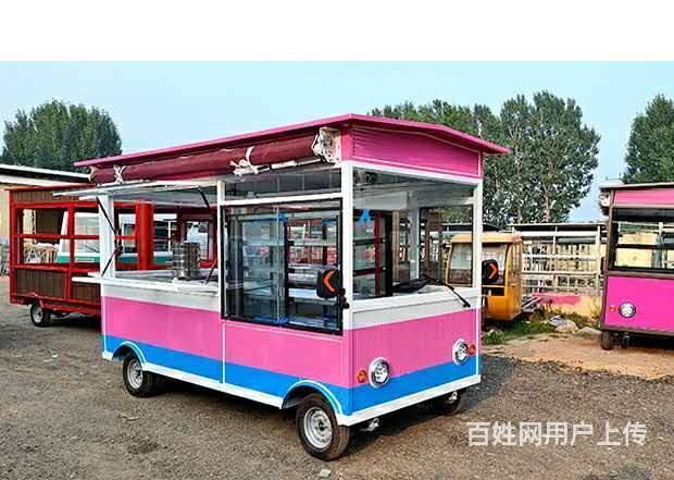沂南快餐车房车移动早餐车流动推车摆摊小吃车