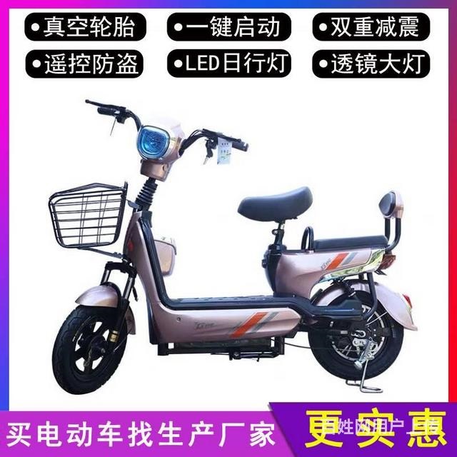 全新电动车可上牌电瓶车两轮电动车厂家直销