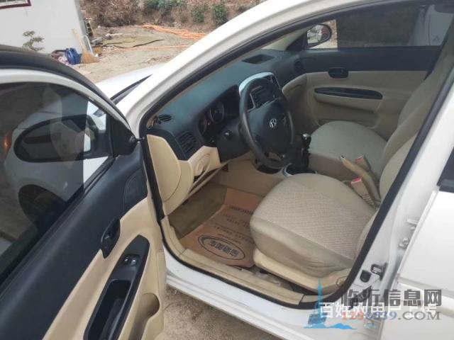 现代 雅绅特 2008款 1.4 手动 舒适型