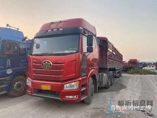解放 天龙 汕德卡半挂车低价转让 可提档 可按揭！
