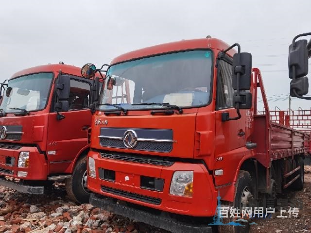 东风天锦前四后四，七米八平板车 国五