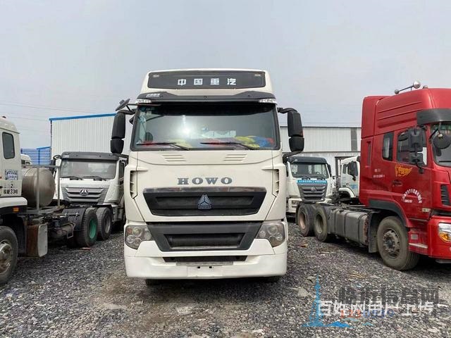 出售二手豪沃T7牵引车540马力，带液缓，国五排放