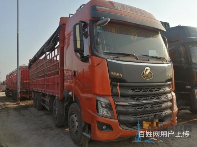 19款400马力乘龙H7前四后八高栏车首付8万