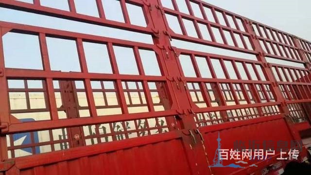 处理一台二手13米花篮半挂车 整车高强版 轻量化