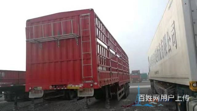 处理一台二手13米花篮半挂车 整车高强版 轻量化