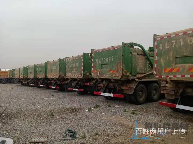 转让二手德龙自卸车 潍柴发动机 5.8米大箱 国五