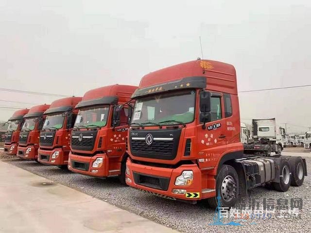 双驱轻体二手天龙牵引车出售轻盈版 国五400马力