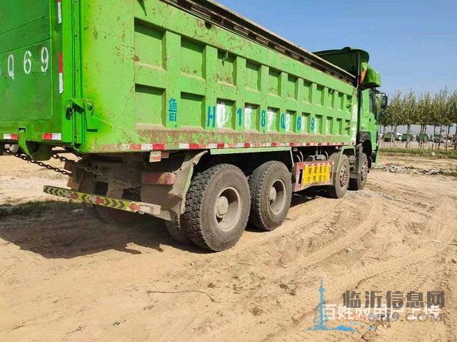 转让二手豪沃自卸车 380马力，6.8米大箱，国五