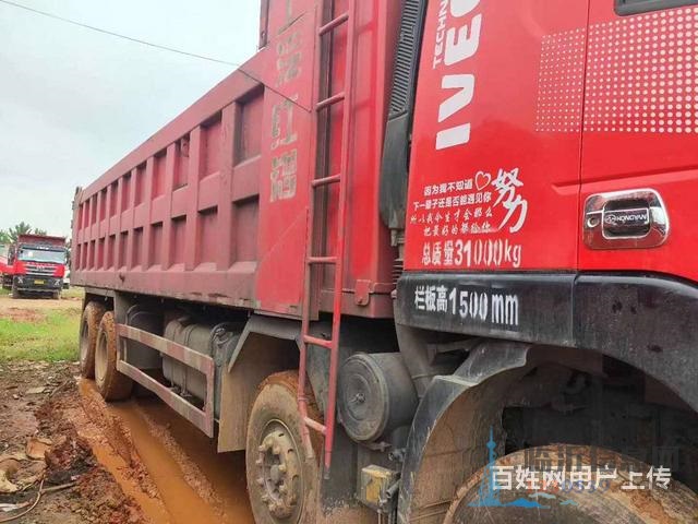两年杰狮 前四后八自卸车450大马力 国5