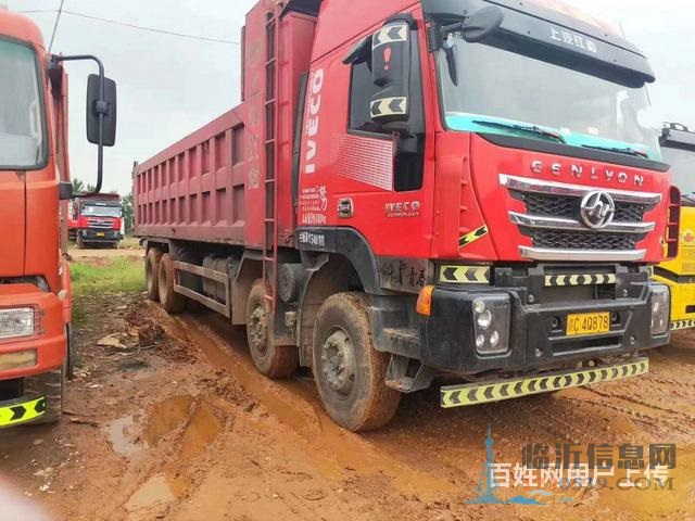 两年杰狮 前四后八自卸车450大马力 国5
