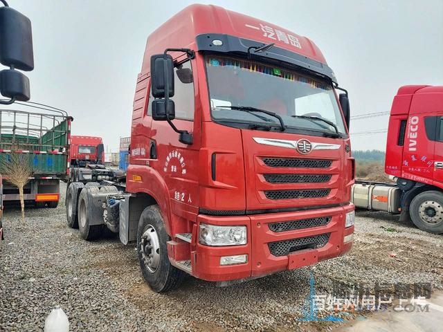 430马力二手解放天威牵引车 双驱轻体 国五可分期