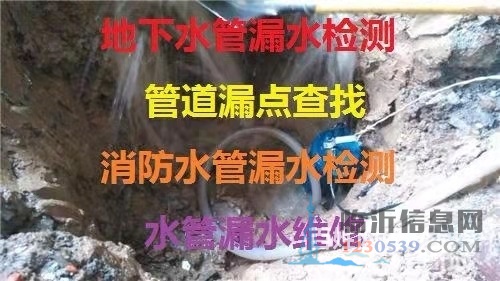 临沂消防管道漏水检测 市政供水供暖漏水检测