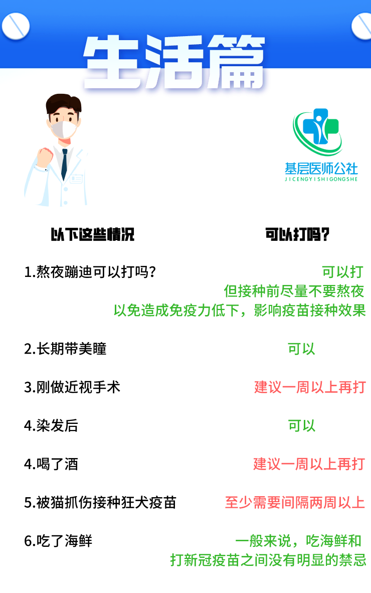 最新版!疫苗接种禁忌,快收藏