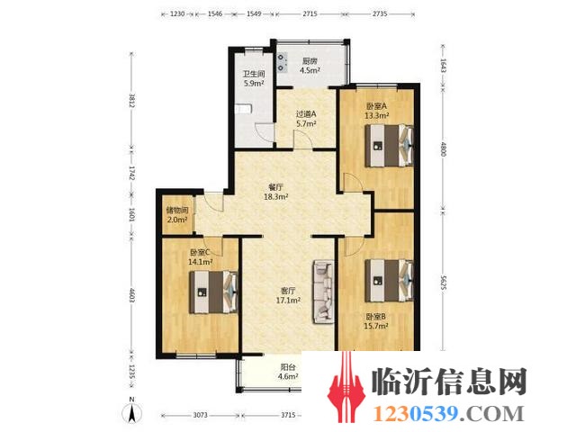 只此一套 错过再无 市政供暖 三室 翠湖嘉园 南北通透