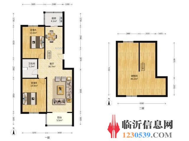 新出好房 凤凰城 大两室 省高额费用 有车库