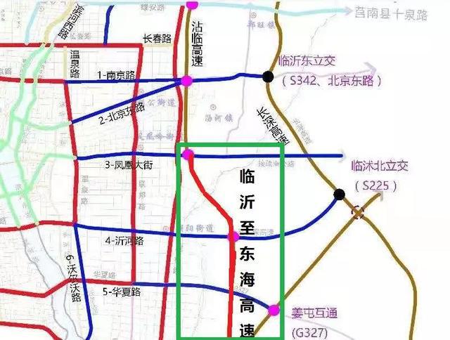 临沂"五纵五横"高速公路网又近了一步