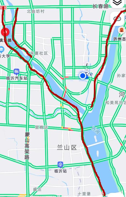 二期来了临沂滨河大道即将迎来巨变