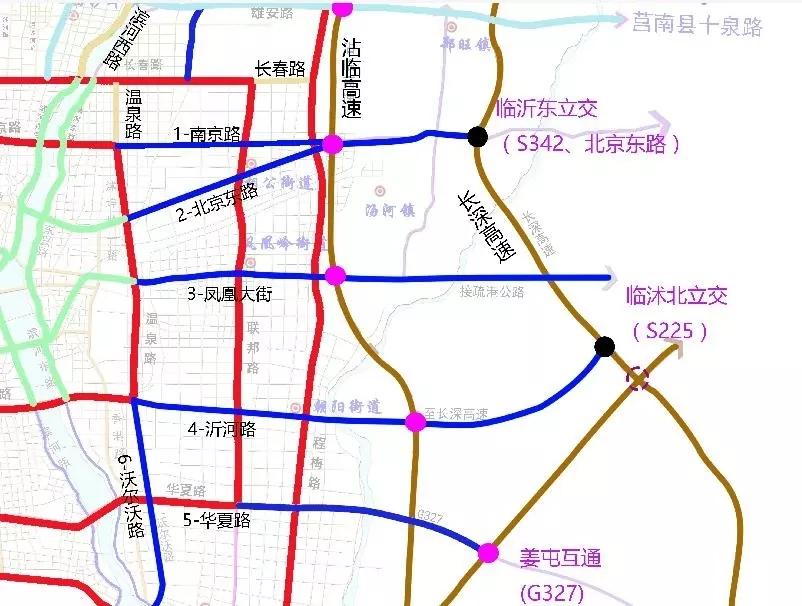 临沂城区新修凤凰大街八车道快速路,9月动工,2023年12月竣工