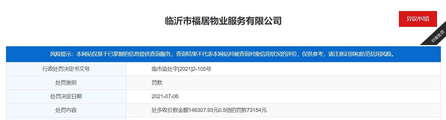 天天315 | 临沂2家物业公司被查了