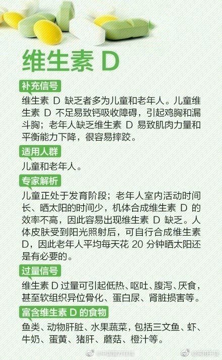 身体信号告诉你缺少哪些维生素存住
