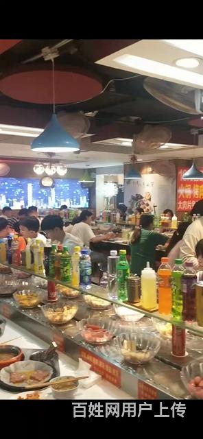 百丽广场  每天营业额3000元以上 旋转火锅