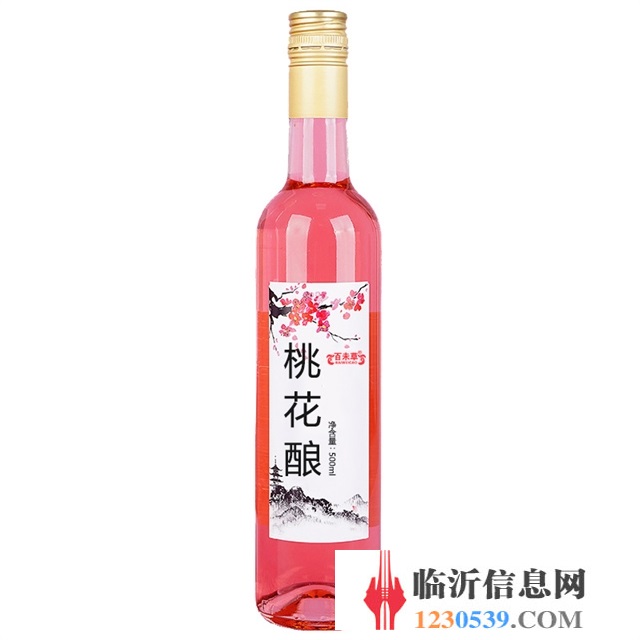 桃花酿500ml 低度果酒微醺OEM代加工贴牌定制